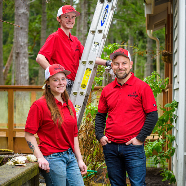 Cardinal Home Service professionals outside of home